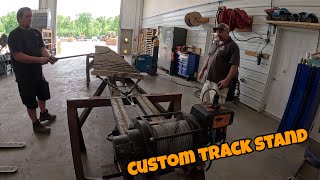 Custom shop built dozer undercarriage change station machine much needed [upl. by Thompson204]