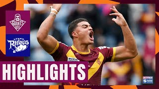 Highlights  Huddersfield Giants vs Leeds Rhinos  2023 [upl. by Kleiman358]