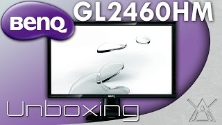 BenQ GL2460HM 24quot Monitor  Unboxing HDMI Edition [upl. by Yrram334]