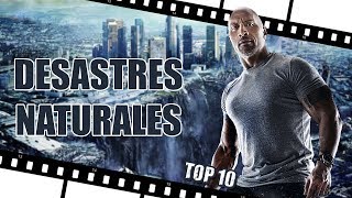 TOP 10  MEJORES PELÍCULAS DE DESASTRES NATURALES Fin del mundo [upl. by Lokcin]