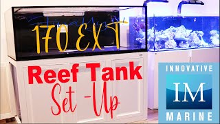 Reef Tank  Innovative Marine 170 EXT [upl. by Lunn38]