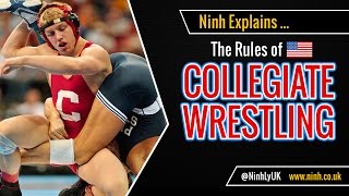 The Rules of Collegiate Wrestling NCAA College Wrestling  EXPLAINED [upl. by Athal]