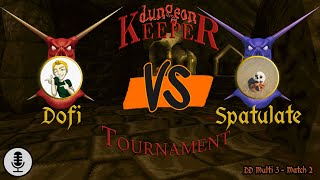 DK1 Tournament Dofi vs Spatulate Commentary  Group C Match2 [upl. by Airdua]