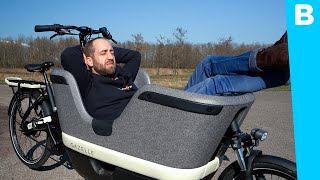 Als eerste getest de elektrische bakfiets van Gazelle [upl. by Arline]