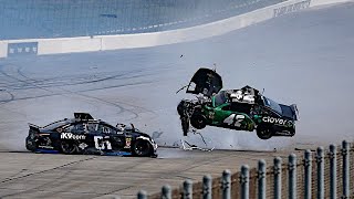 Top 50 NASCAR Crashes of the 2019 Season [upl. by Nauqet]