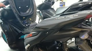 Yamaha Mio Aerox S reviews interior unboxing special features [upl. by Nednyl]