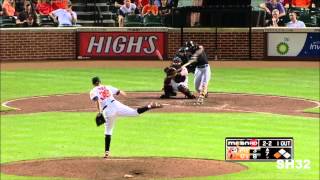 Ryan Flaherty  Baltimore Orioles Rookie Highlights HD [upl. by Tedder]