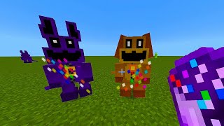 Pibby Glitch new Smiling Critters Poppy Playtime 3 Addon in Minecraft PE [upl. by Nevarc531]