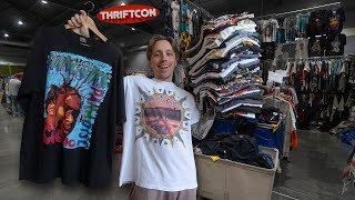 Selling Vintage Clothes At The Largest Thrift Convention In The World [upl. by Akram]