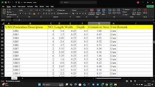 Estimation Of Substructure Part 3 in Excel [upl. by Anevad10]