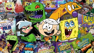 History of Nickelodeon Crossover Games [upl. by Malliw645]