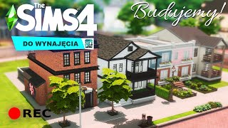 ZAPIS LIVE🔴BUDUJEMY DO NOWEGO DODATKU✨DO WYNAJĘCIA✨THE SIMS 4 [upl. by Adey98]