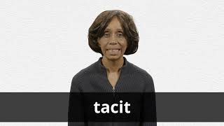 How to pronounce TACIT in American English [upl. by Ydnew524]