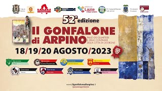 Gonfalone 2023  Sabato  Gara degli Asini e Tiro alla Fune [upl. by Fuld400]