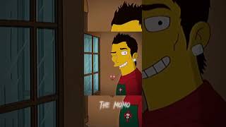 Ronaldo X Simpsons 🐐 foot abonnetoi edit goat simpsons shorts [upl. by Lamrej]