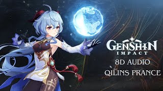 8D Audio Edit Qilins Prance  Ganyu theme OST  GenshinImpact [upl. by Fischer]