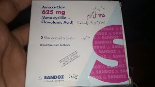 Tablet AmoxiClav uses side effects and Indications [upl. by Gobert14]