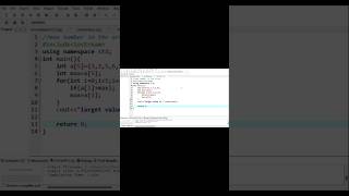 Max number in Cprogramcpp per defined program coding [upl. by Abert]