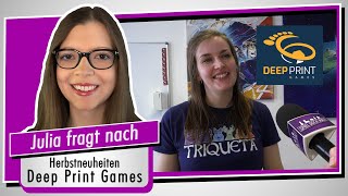 SPIEL 2024  DEEP PRINT GAMES  Neuheiten  Annika Heller im Interview  Spiel doch mal [upl. by Tnert145]