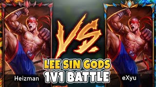 THIS CHALLENGER LEE SIN MAIN CALLED ME OUT FOR A 1v1  HEIZMAN VS EXYU  League of Legends [upl. by Quartas]