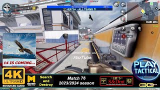 ERb vs all Match 76 20232024 season CoD mobile Search and Destroy 4K [upl. by Esmeralda]