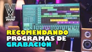 PROGRAMAS DE GRABACIÓN DE CANCIONES FÁCILES  Villana Music [upl. by Eblehs]