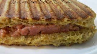 Corned Beef On Rye Panini [upl. by Nae155]