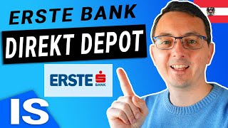 ERSTE Bank Direkt Depot Sparkasse ÖSTERREICH [upl. by Ayotas]