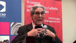 Aníbal Quijano en el III Congreso Latinoamericano y Caribeño de Ciencias Sociales [upl. by Orrin553]