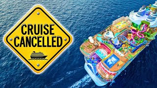 Worlds Largest Cruise Ship Cancels Sailing CRUISE NEWS [upl. by Aleuqahs16]