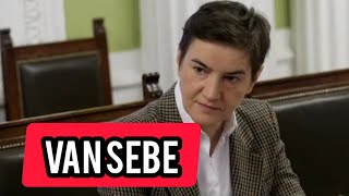 Ana Brnabic van sebe U Srbiji se desava KATASTROFA Stiglo upozorenje politika [upl. by Patrice]