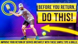 The PERFECT Pickleball Return of Serve Rules and Tips To Level Up [upl. by Eldwun293]