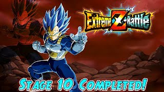 A Powerhouse of an EZA Stage 10 of INT SSBE Vegeta EZA Completed DBZ Dokkan Battle [upl. by Tova]