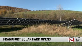 From Landfill to Solar Farm The Latest SunPowered Zone in Frankfort [upl. by Yerag343]