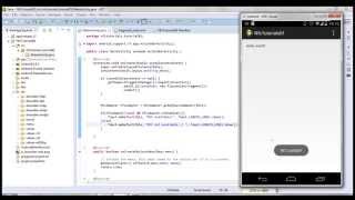 Android NFC Tutorial 01  Getting Started  How to create an NFC enabled application [upl. by Ilesara]