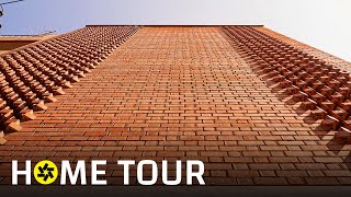 384 sq ft  Super Compact House in Bengaluru  Brick Weave House Home Tour [upl. by Uon]