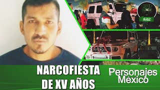 La narcofiesta de XV años para la hija del Tío Lako del CJNG en Tinaja de Vargas Michoacán [upl. by Alket]