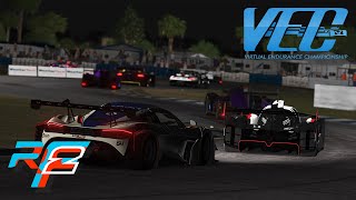 rFactor 2  VEC S16 Division 1  Round 7  1000 Miles of Sebring  Part 22 [upl. by Fong]