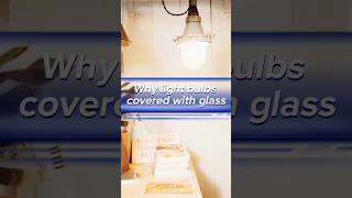 Do you know why light bulbs are covered with Glass  Whats Inside a light bulb youtube trending [upl. by Symons]