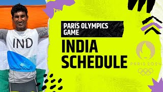 Indias Schedule for August 5th at Paris 2024 Olympics Key Events and Timings [upl. by Phene]