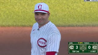 Joey Votto is a LEGEND He was micd up in the top of the 3rd and it was AWESOME [upl. by Ybor]