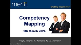 Session 1 Competency Mapping on 9th March 2024 [upl. by Lizned]