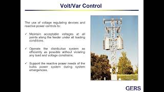 VoltVar Optimization in Distribution Systems with Distributed Energy Resources Penetration Webinar [upl. by Lief]