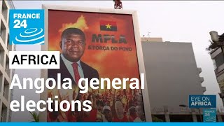 Angola general elections Country enters final stretch of electoral campaigns • FRANCE 24 English [upl. by Ashely129]