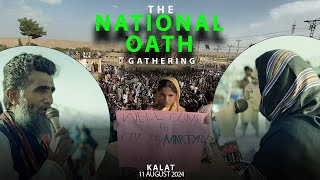 The National Oath Gathering  Kalat  11 Aug 2024  BYC [upl. by Derfnam]