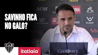 SAVINHO FICA NO ATLÉTICO RODRIGO CAETANO COMENTA POSSÍVEL PERMANÊNCIA DO ATACANTE [upl. by Veal]