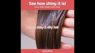 GRAFEN CICA NONWASH HAIR PACK  Damaged hair care best item [upl. by Atikaj]