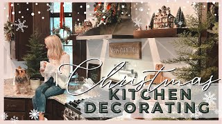 🎄CHRISTMAS DECORATE WITH ME  CHRISTMAS DECOR IDEAS 2022  CHRISTMAS DECORATIONS 2022  KITCHEN [upl. by Borchert716]