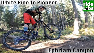 Did you know about this tech trail White Pine to Pioneer Ephriam [upl. by Efinnej]