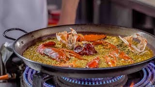 Paella de bogavante arroz seco de marisco Lobster rice [upl. by Paz]